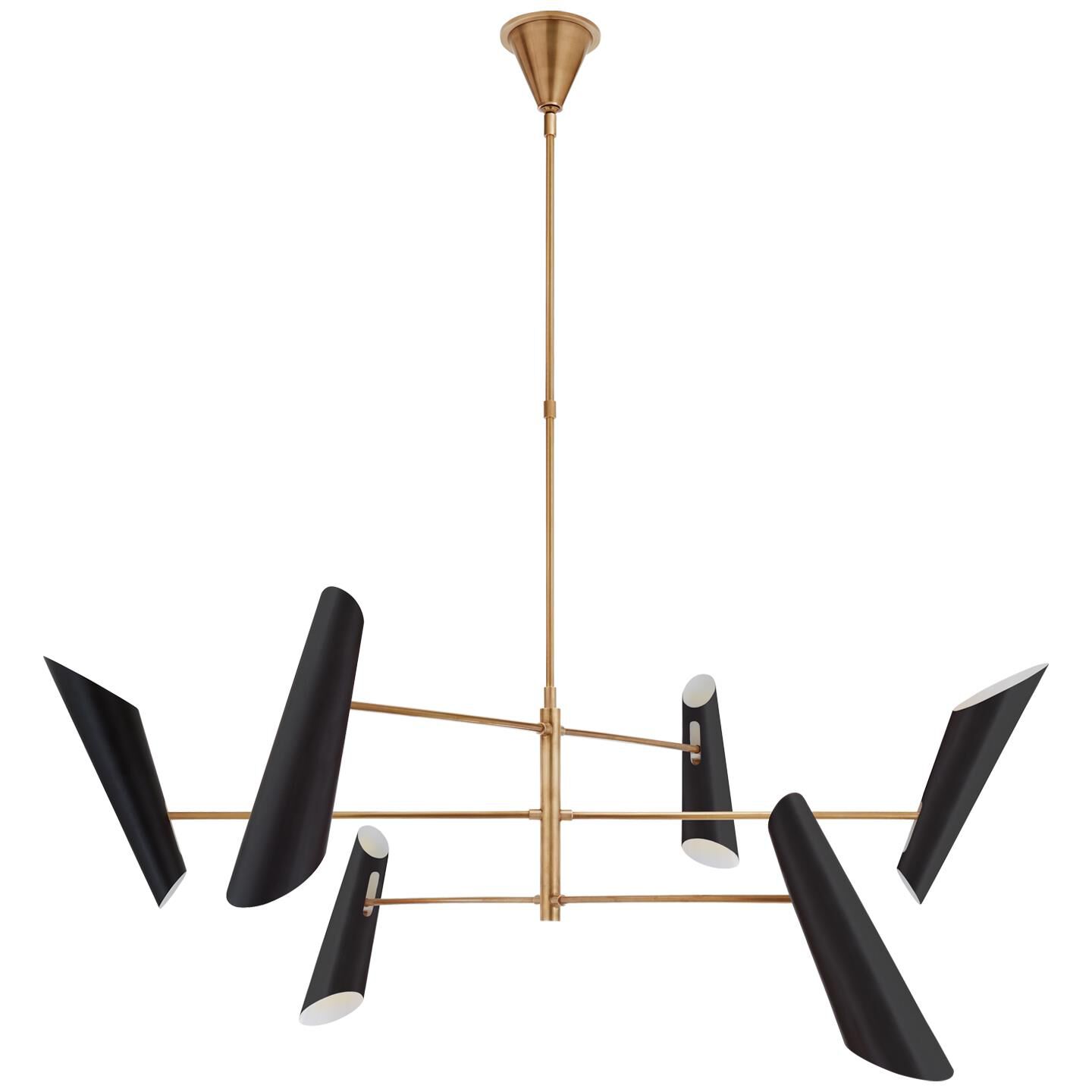 AERIN Franca 68 Inch 6 Light LED Chandelier by Visual Comfort Signature Collection
