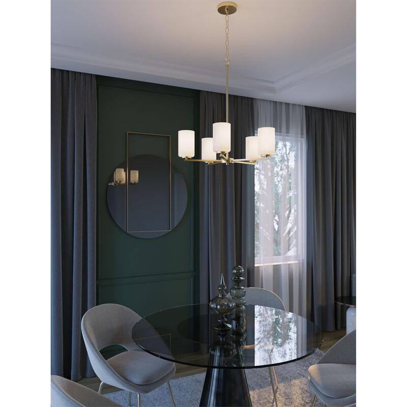 Leo 24 Inch Chandelier by AFX Inc