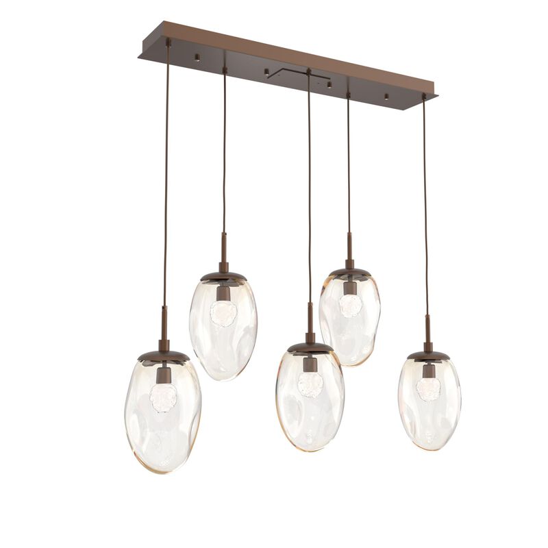 Meteo 42 Inch 5 Light LED Multi Light Pendant by Hammerton Studio