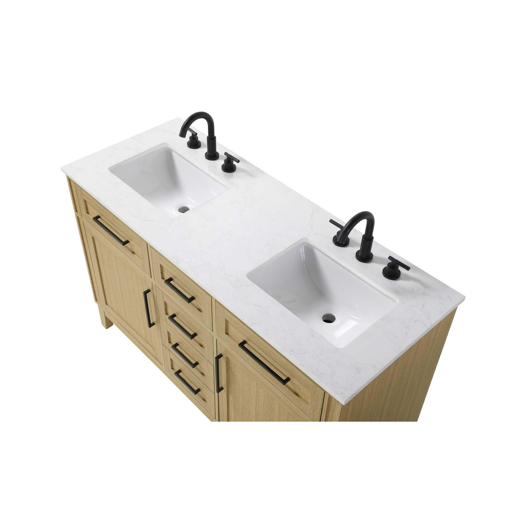 Virginia 54 Inch Bath Vanity by Elegant Decor