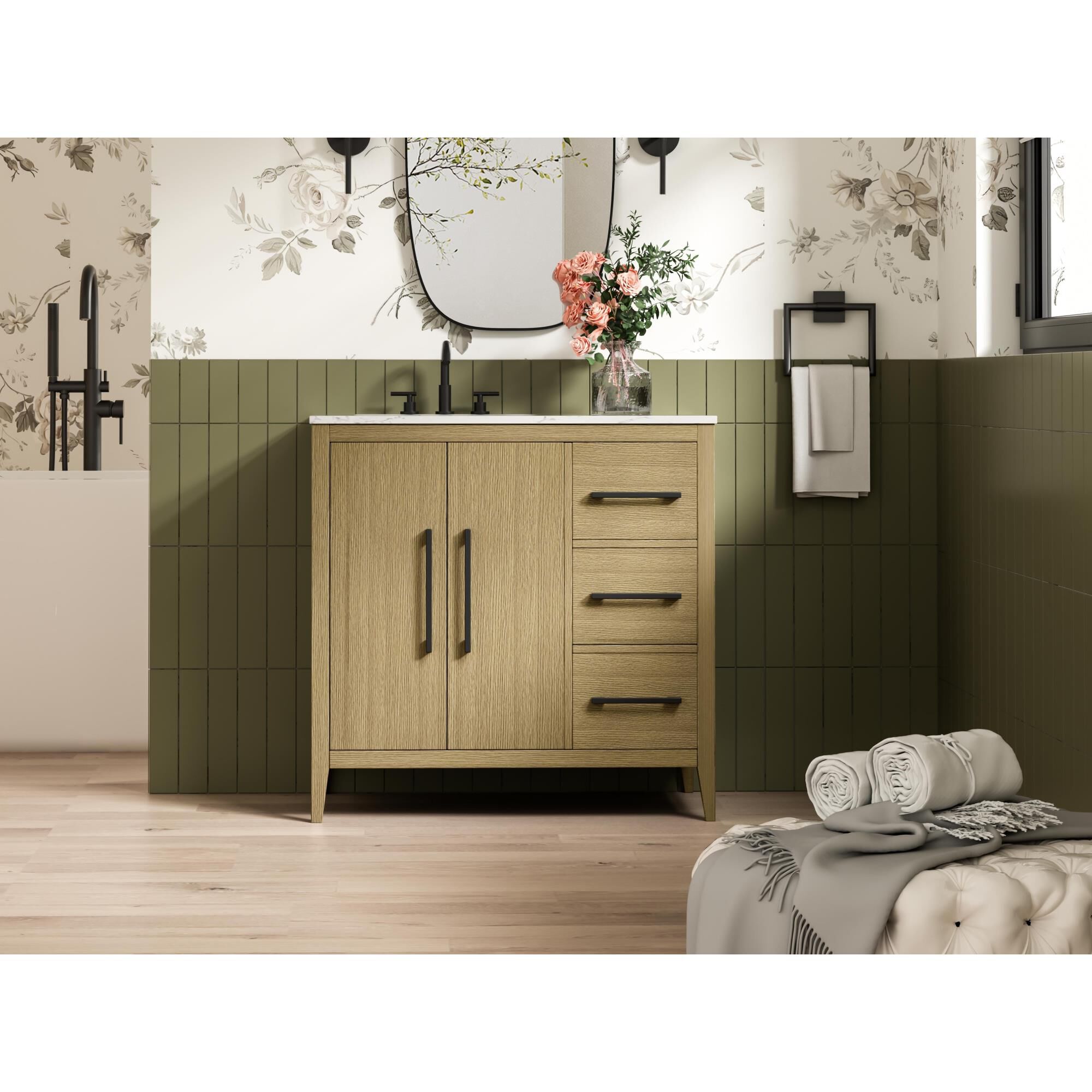 Millie 36 Inch Bath Vanity by Elegant Dcor