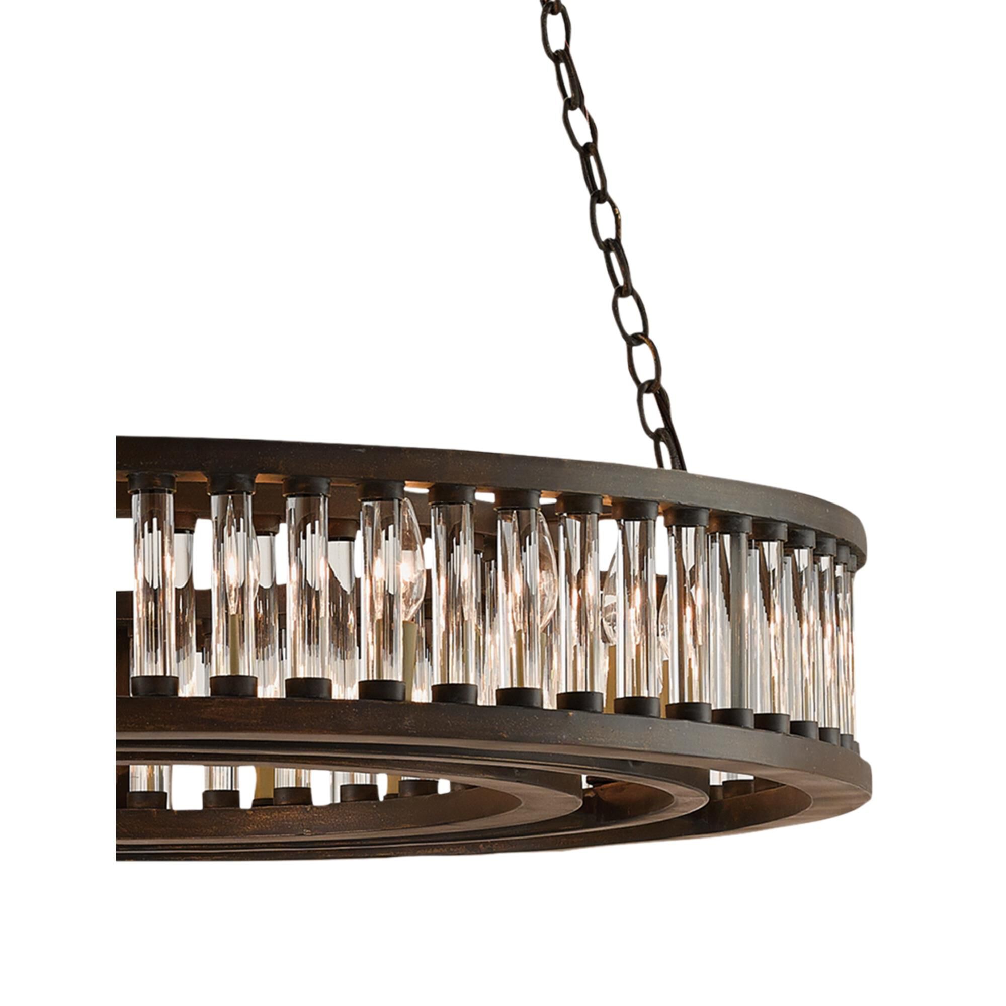 Elixir 40 Inch Large Pendant by Currey and Company
