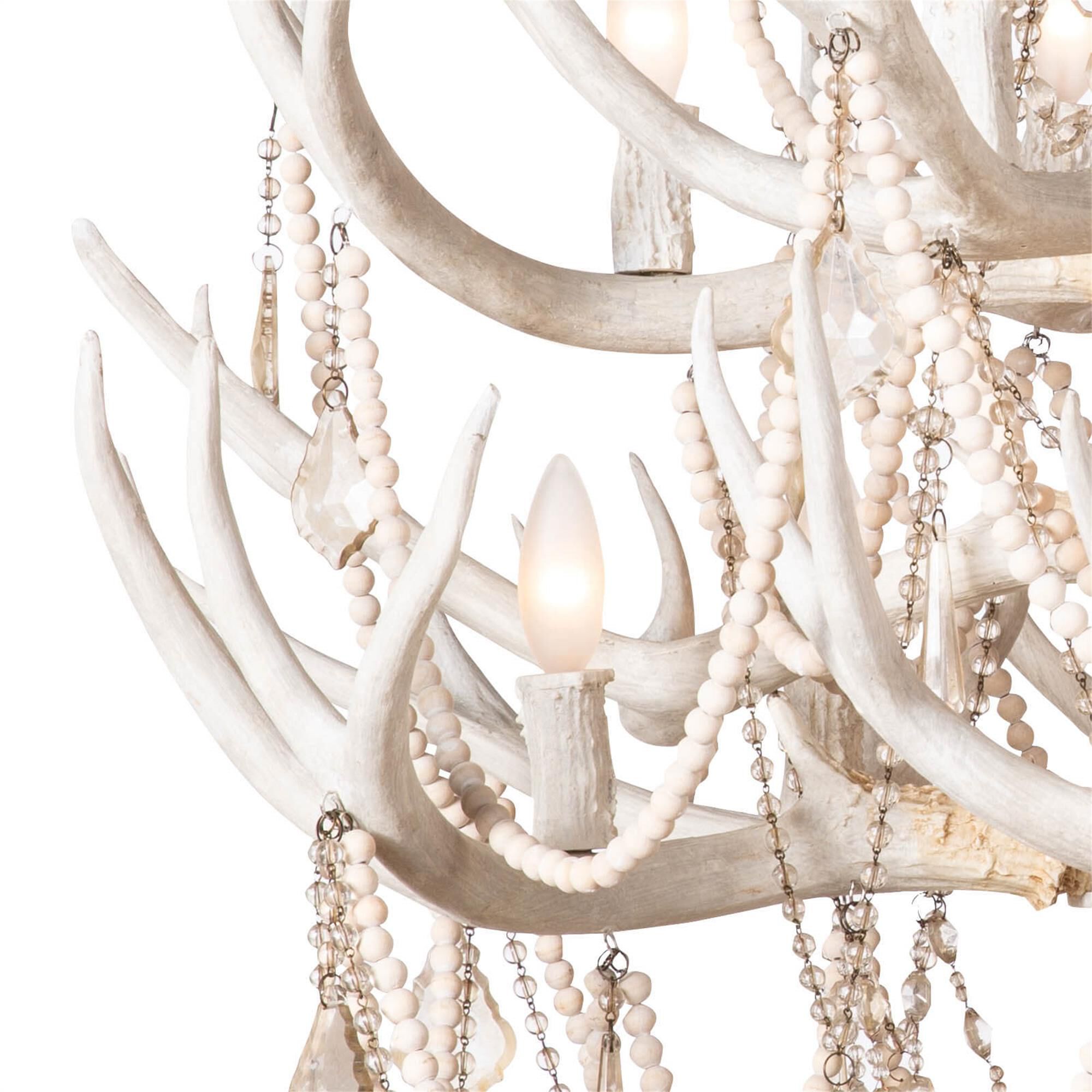 Cheyanne Antler 33 Inch Chandelier by Regina Andrew