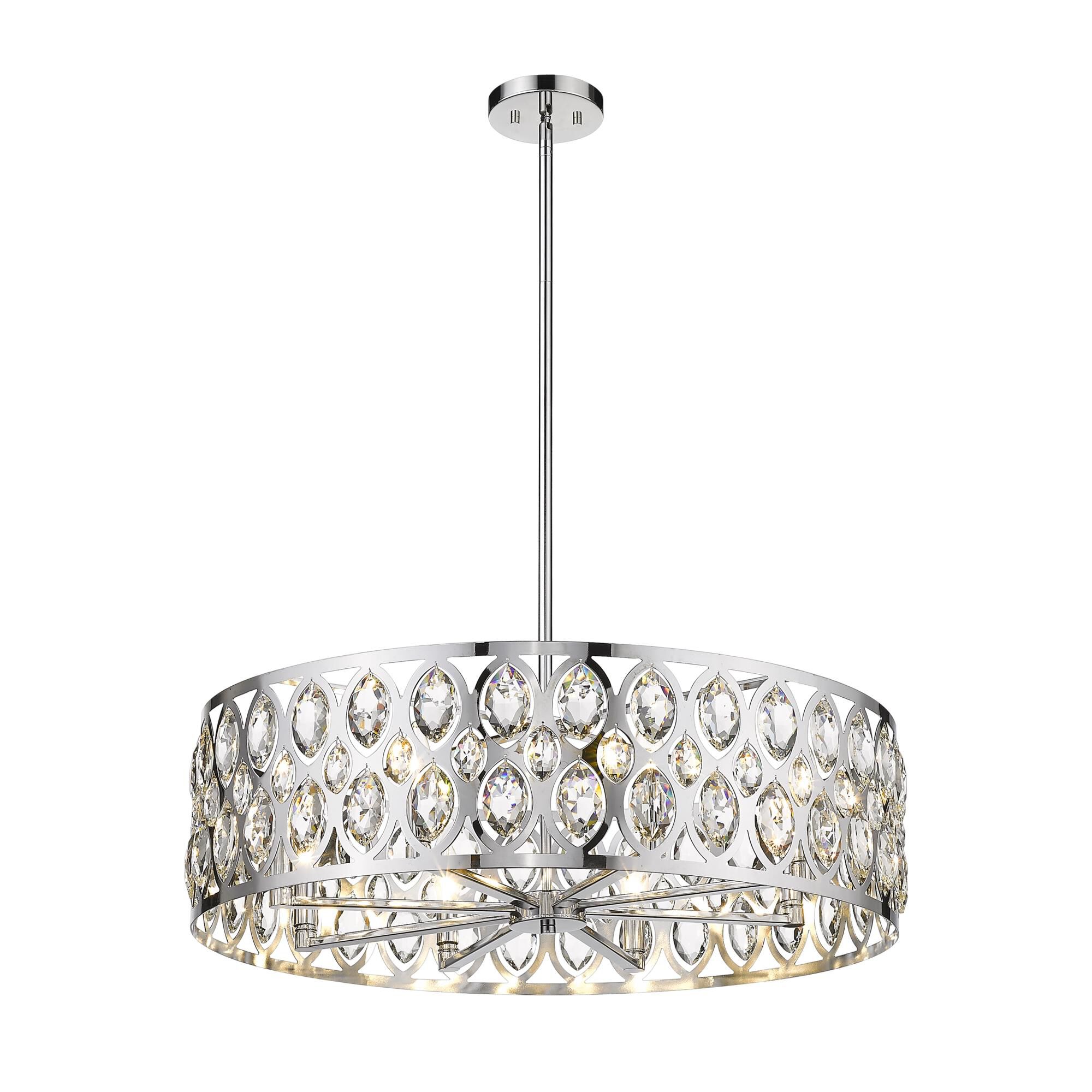 Dealey 30 Inch 8 Light Chandelier by Z-Lite