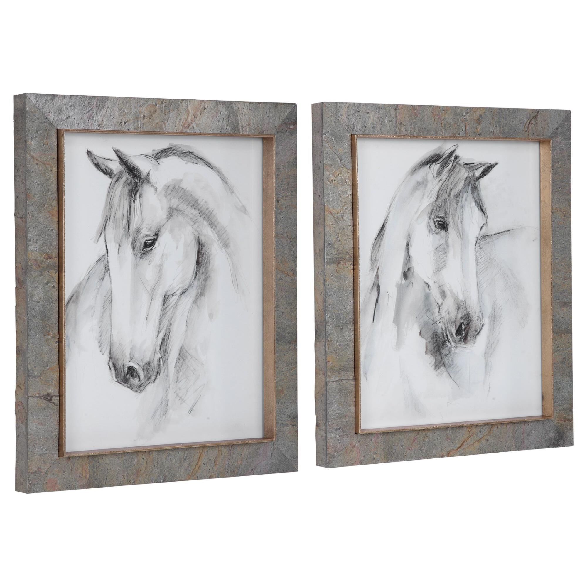 Equestrian Watercolor Print by Uttermost