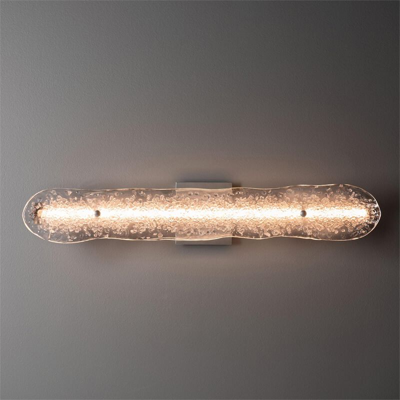 Glissade 28 Inch Bath Vanity Light by Hubbardton Forge