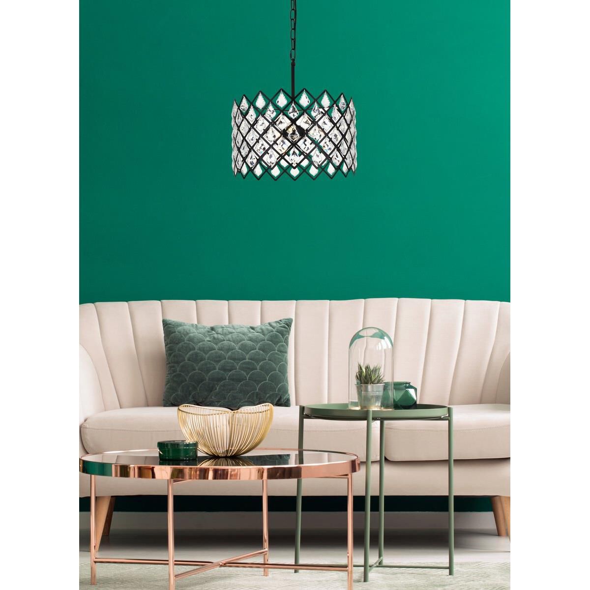 Lyla 16 Inch Large Pendant by Elegant Lighting