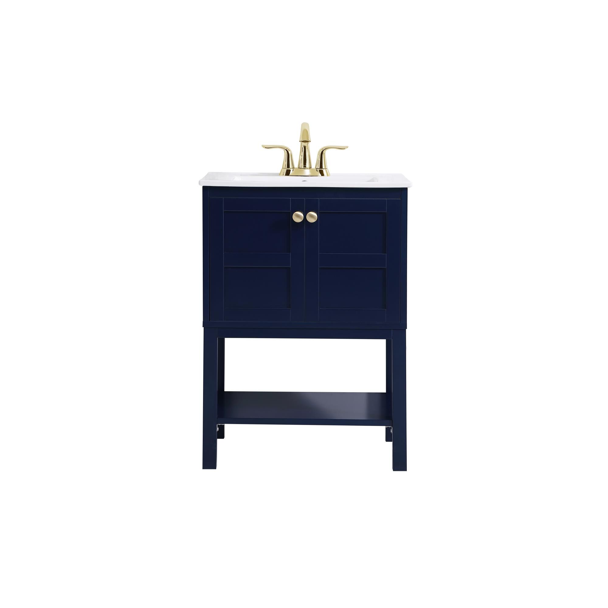 Shown in Blue finish