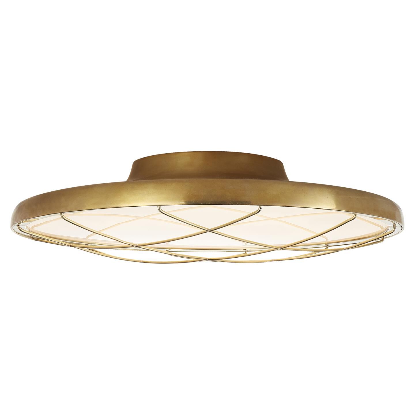 Peter Bristol Dot 16 Inch 1 Light LED Flush Mount by Visual Comfort Signature Collection