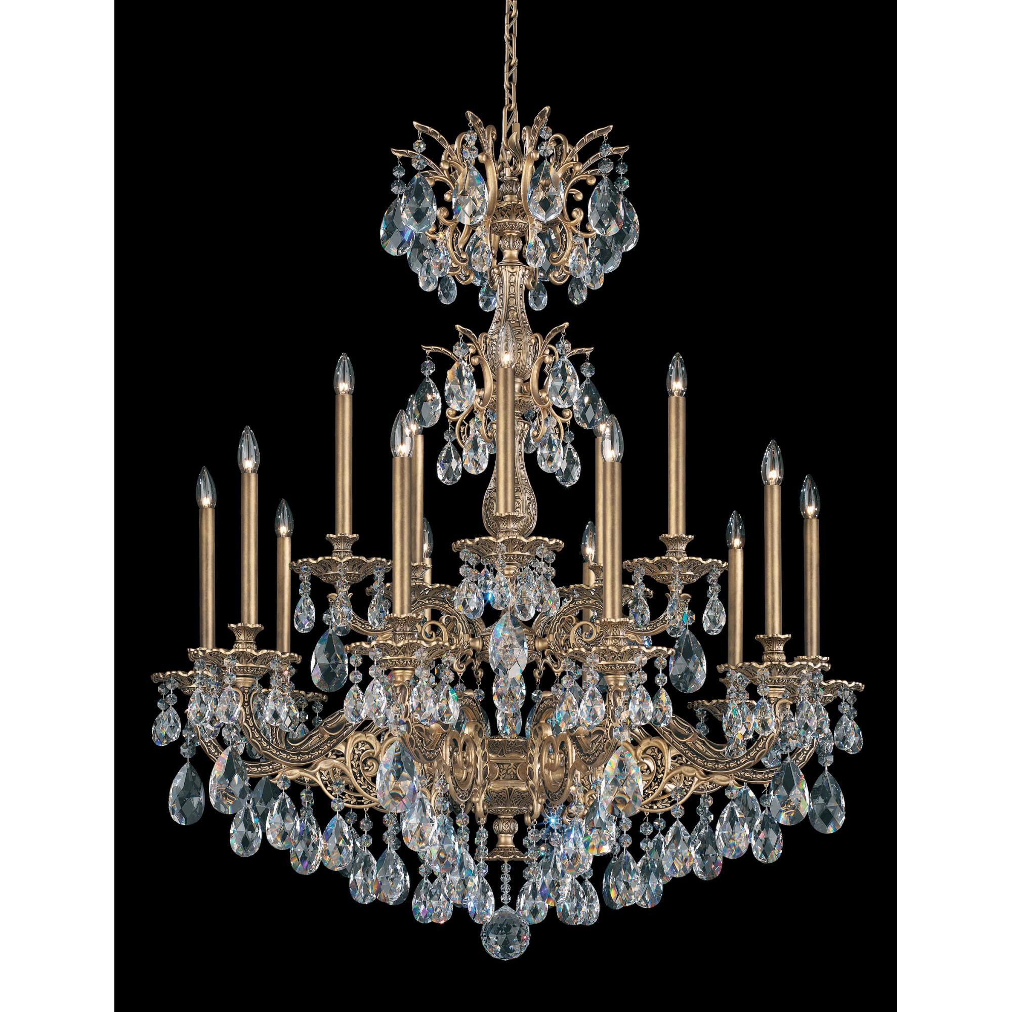 Shown in Florentine Bronze finish and Clear Swarovski Spectra crystal 