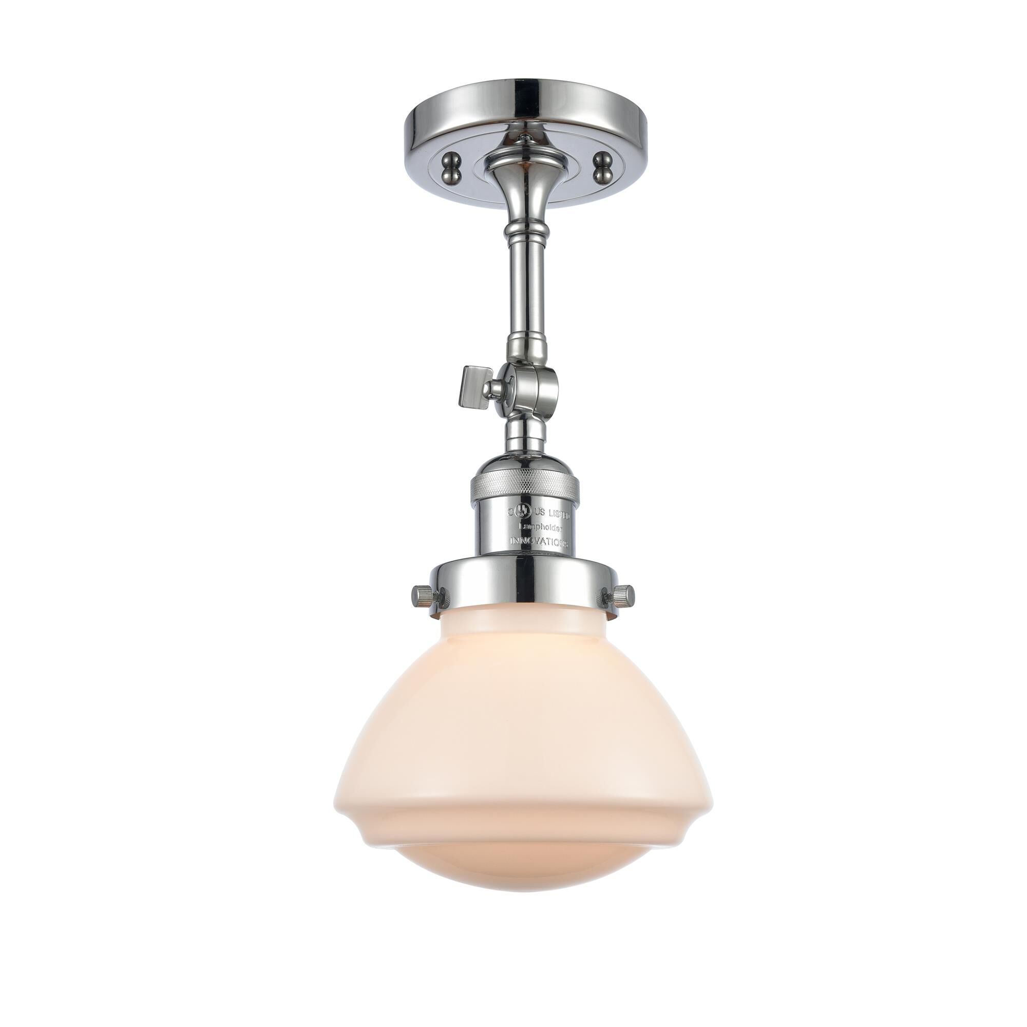 Shown in Polished Chrome finish and Bell glass and Glass shade and Bulb Tint - Amber accent