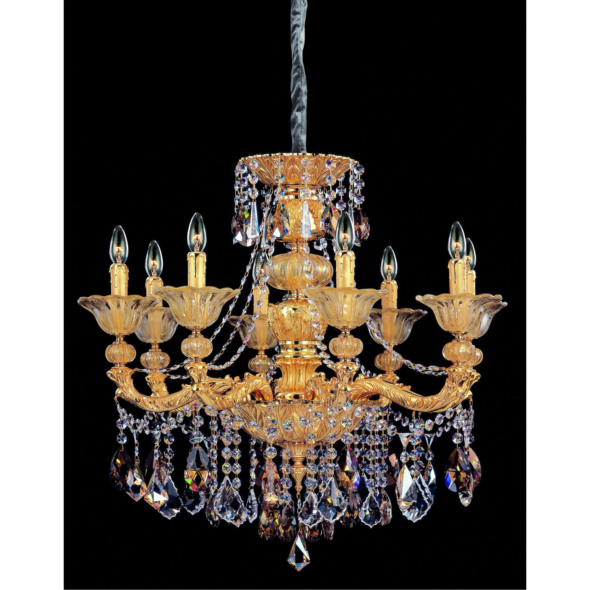 Mendelssohn 31 Inch 8 Light Chandelier by Allegri