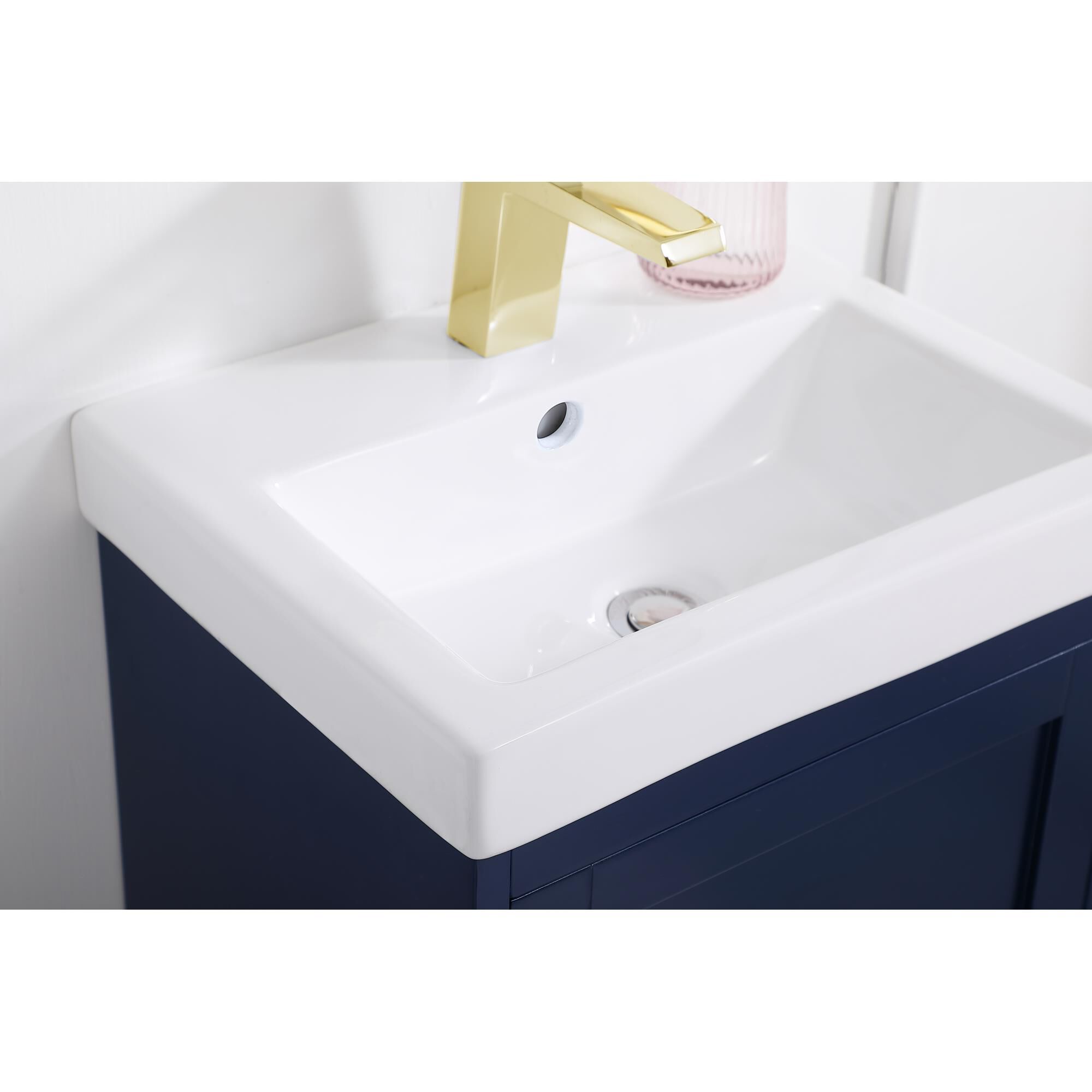 Shown in Blue And Gold With White finish