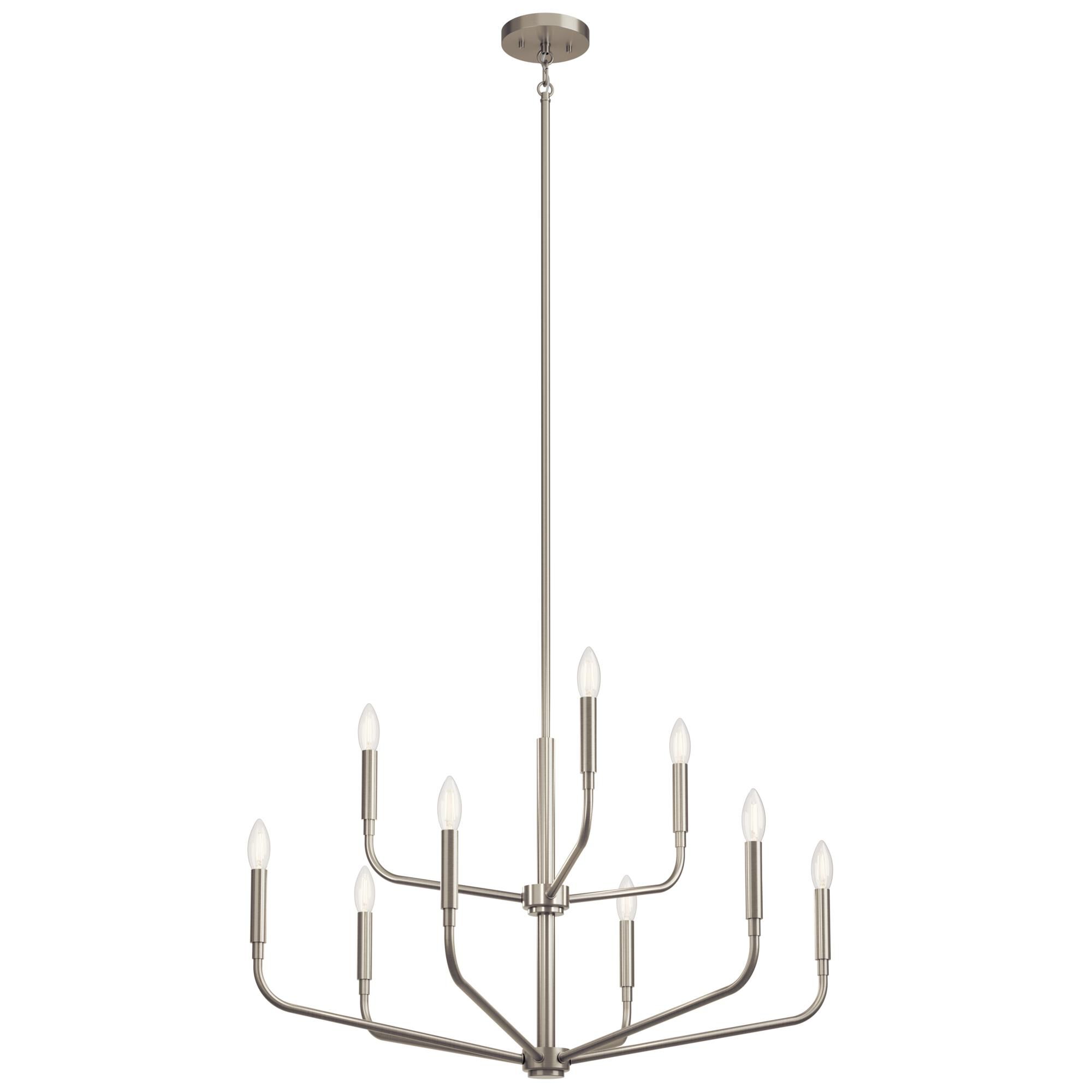 Shown in Brushed Nickel finish