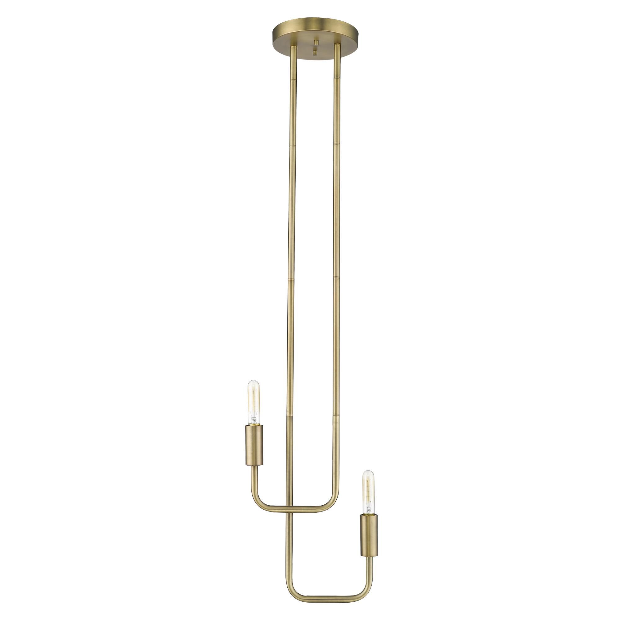 Perret 12 Inch 2 Light Multi Light Pendant by Trend Lighting