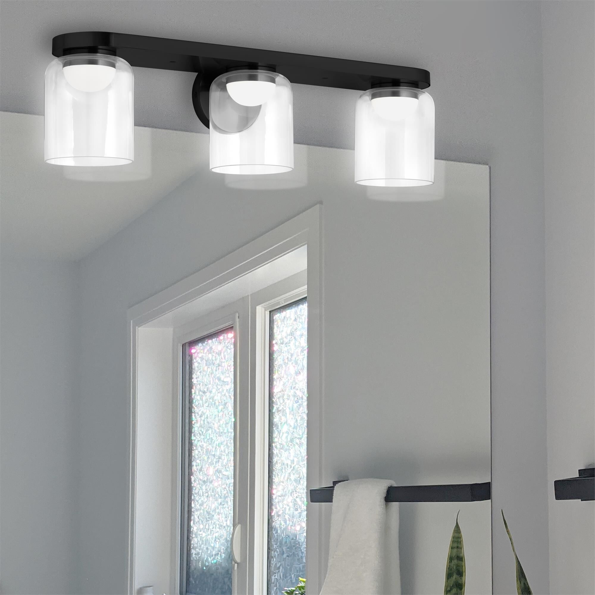 Nadine 24 Inch 3 Light Bath Vanity Light by Dainolite