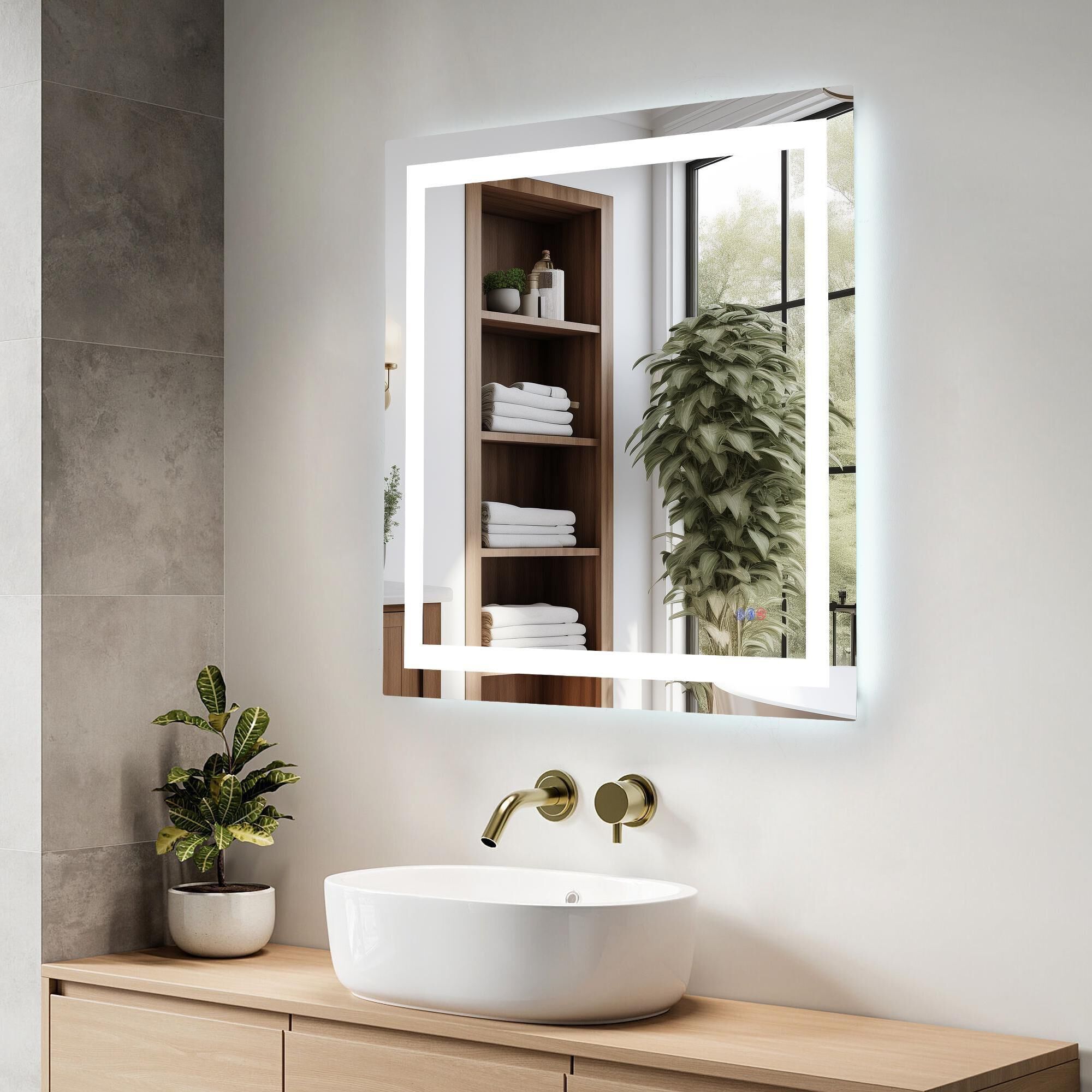 Shown in White finish