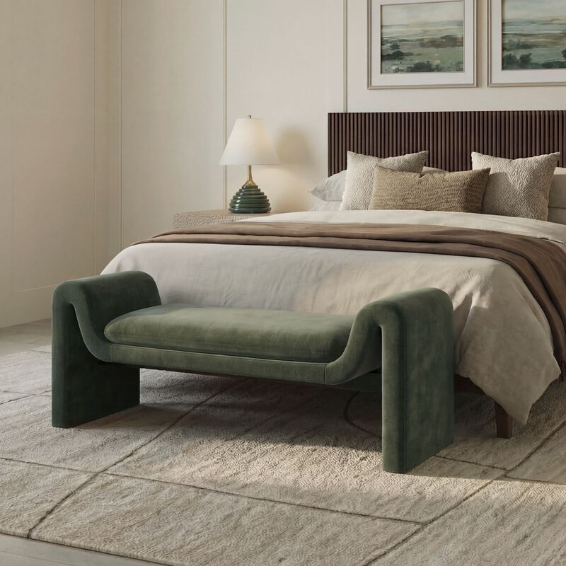 Manson 60 Inch Bench by Uttermost