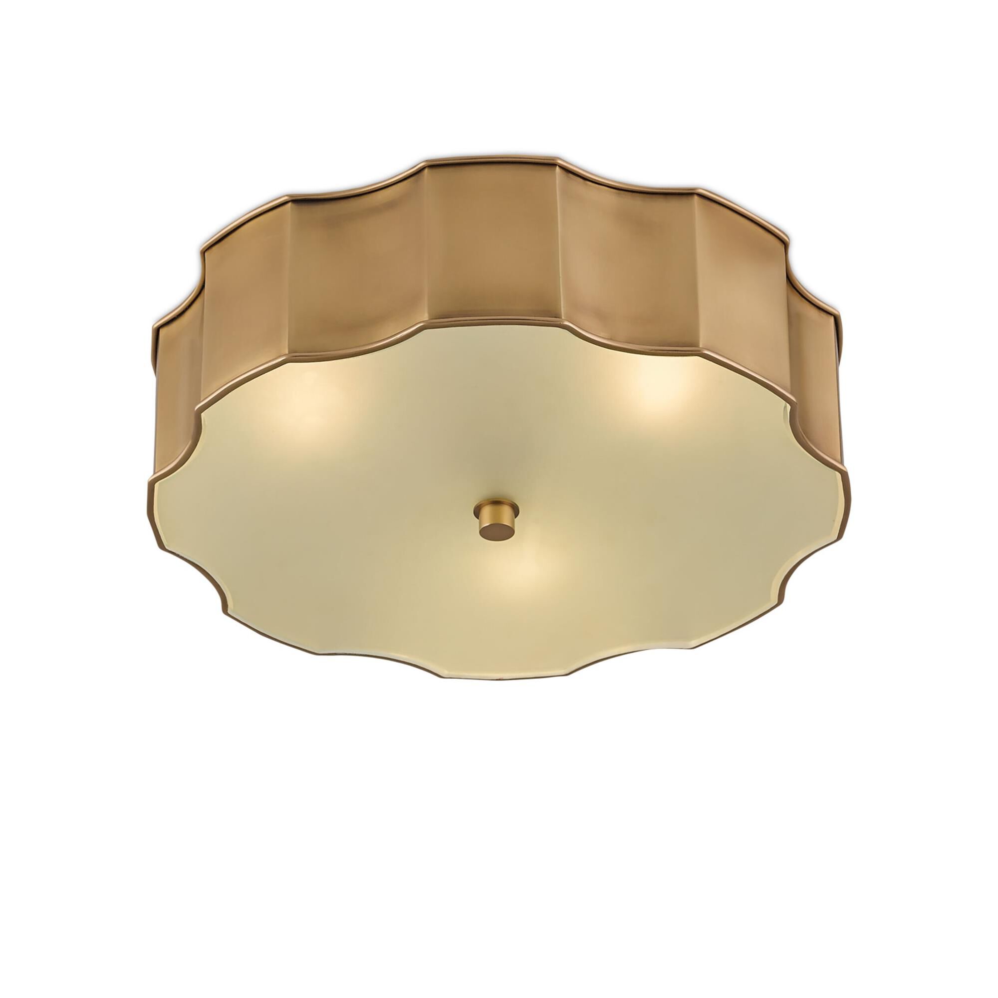Wexford 19 Inch 3 Light Flush Mount,