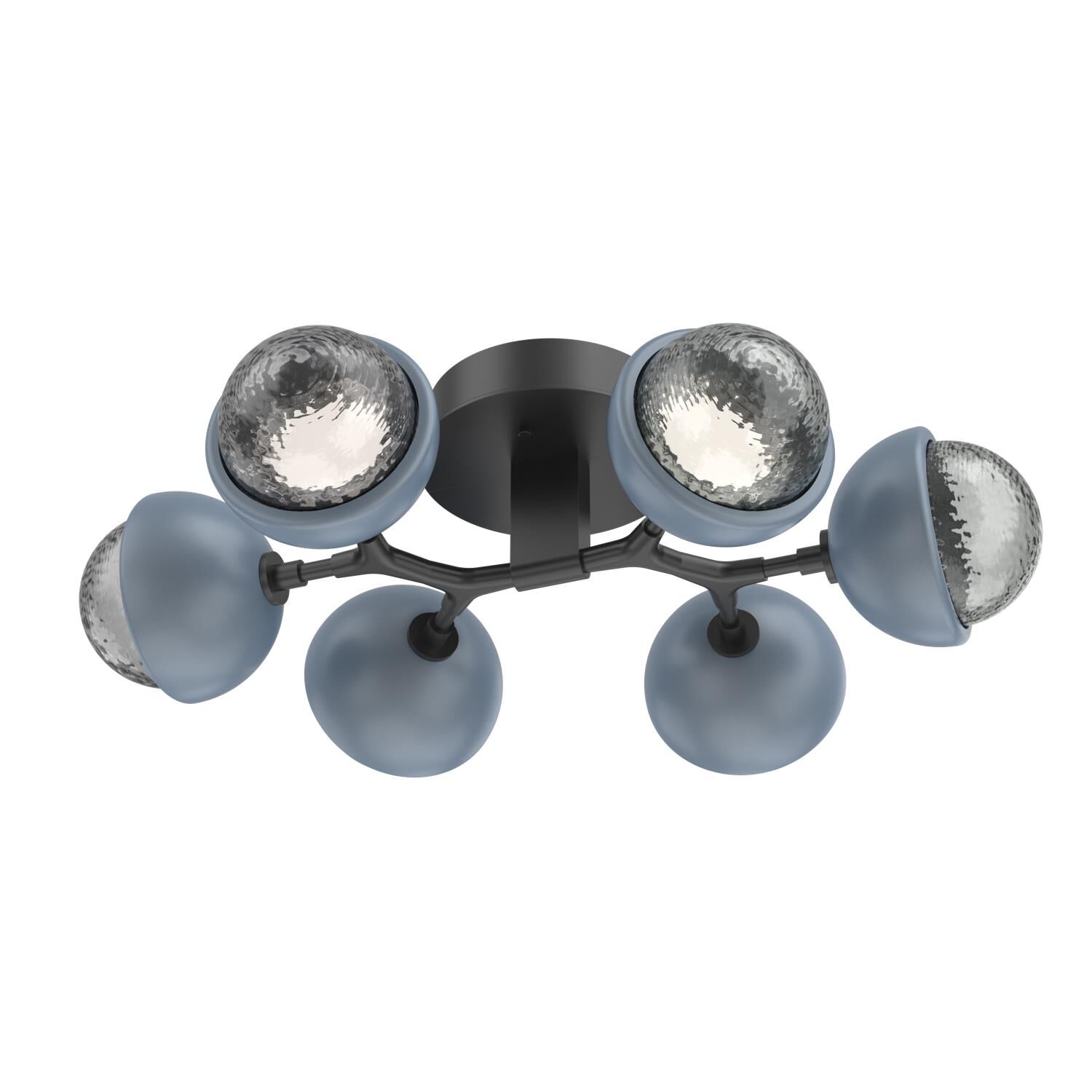 Levi Wilson Cabochon 27 Inch Flush Mount by Hammerton Studio