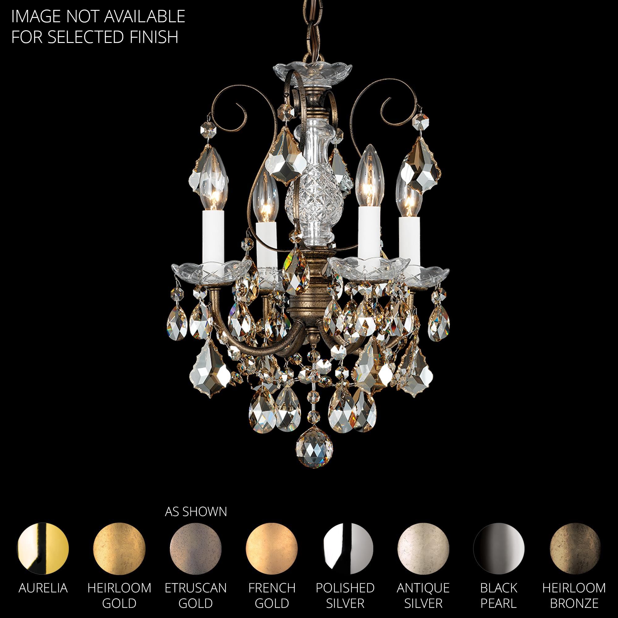 New Orleans 12 Inch Mini Chandelier by Schonbek