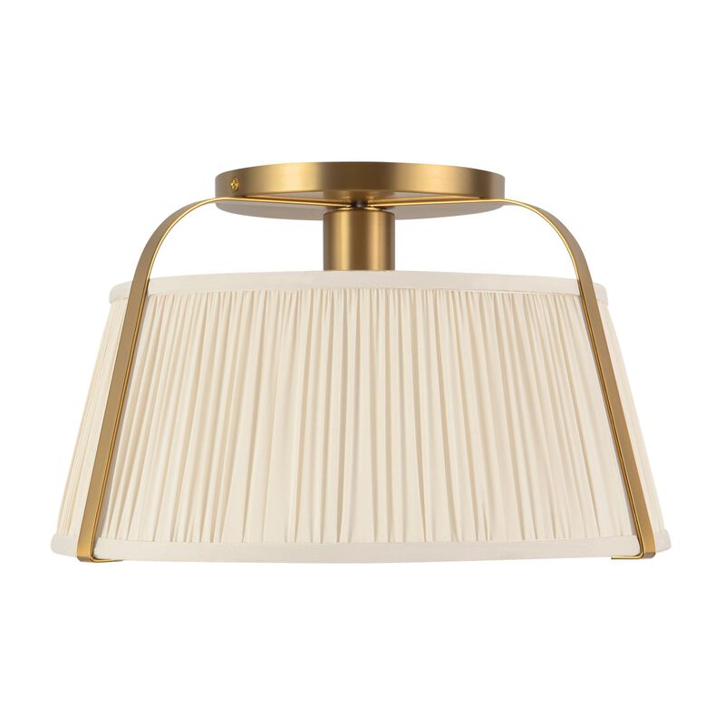 Peyton Fox Scout 13 Inch Semi Flush Mount by Alora Mood