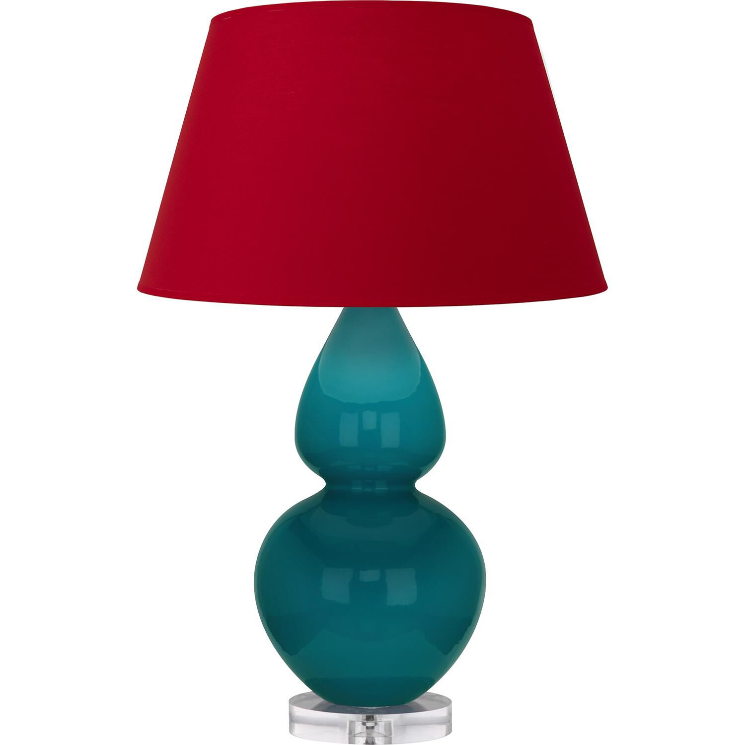 Double Gourd 31 Inch Table Lamp by Robert Abbey