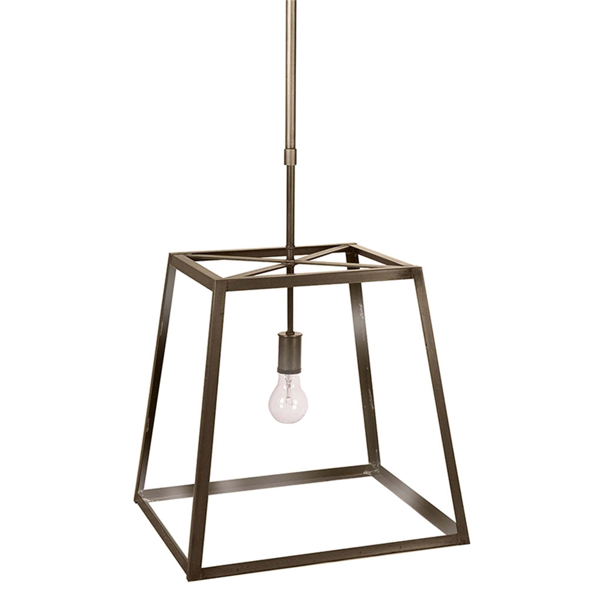 Transitional 16 Inch 1 Light Lantern Pendant,