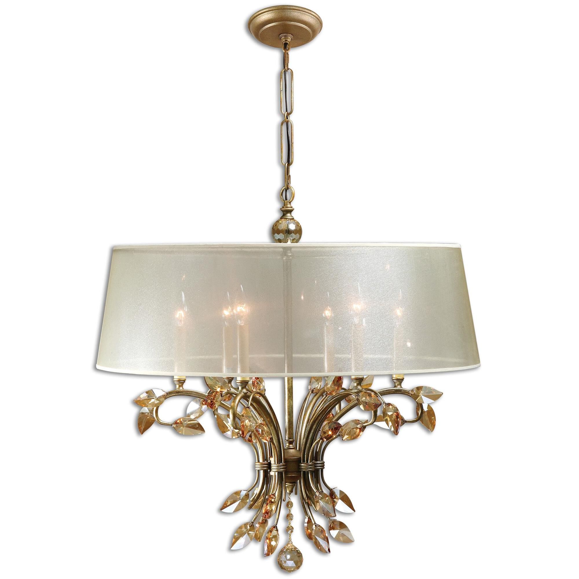 Alenya 29 Inch 6 Light Chandelier by Uttermost