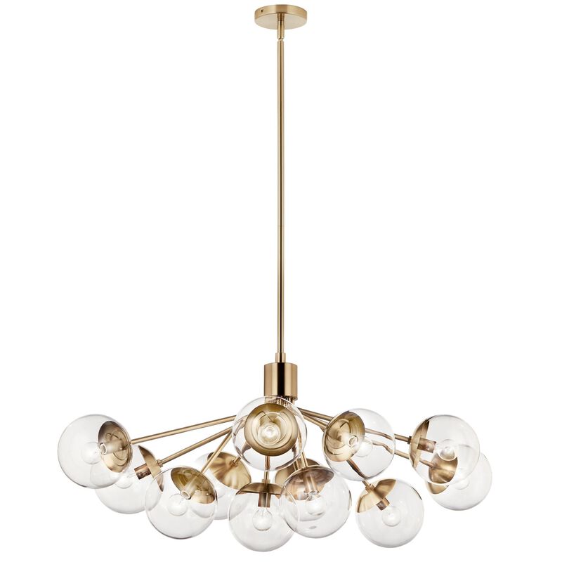 Silvarious Medium Linear Chandelier by Kichler