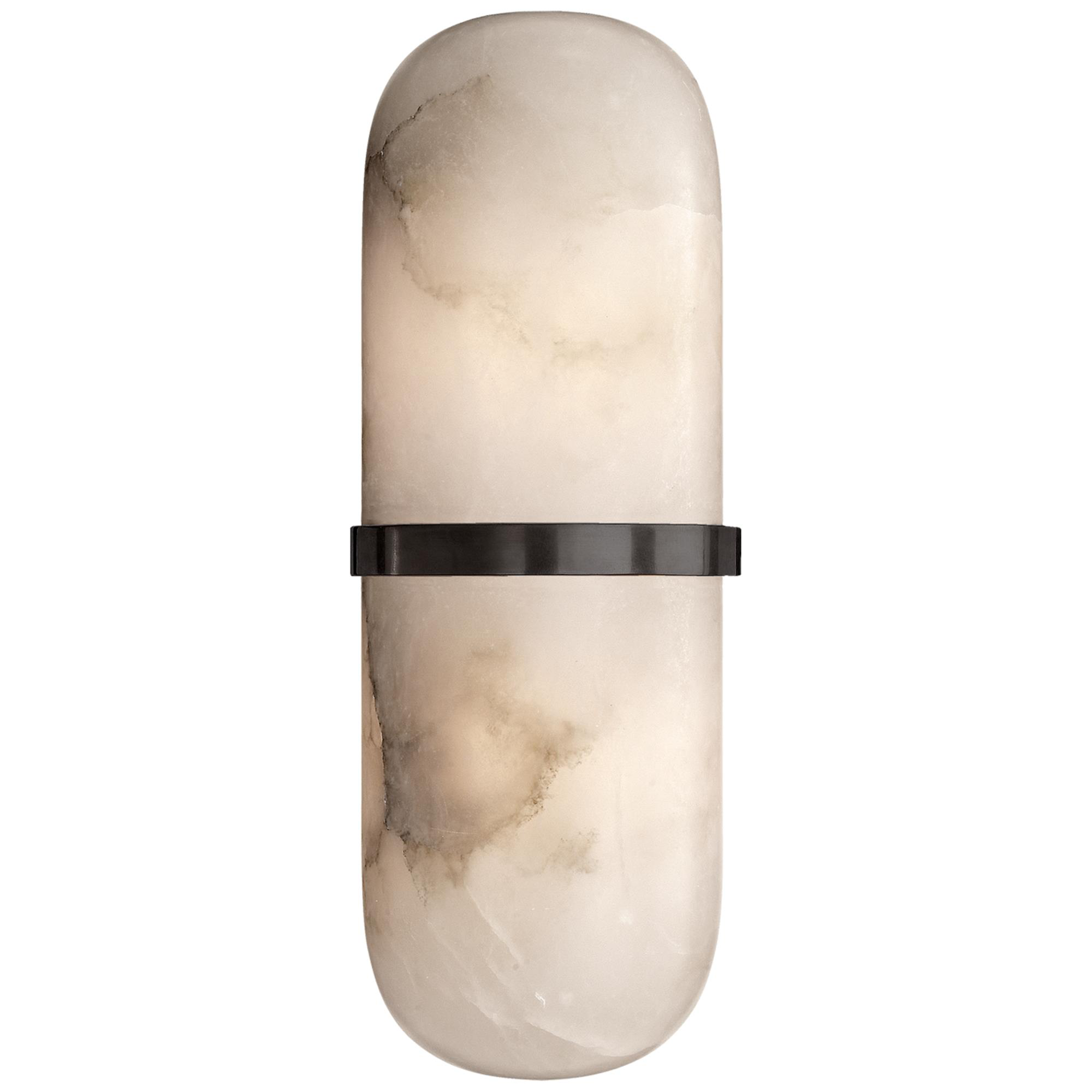 Shown in Bronze finish and Alabaster glass