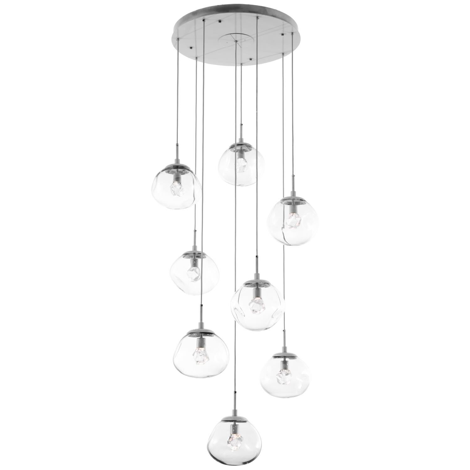 Shown in Metallic Beige Silver finish and Zircon Inner Clear Outer glass