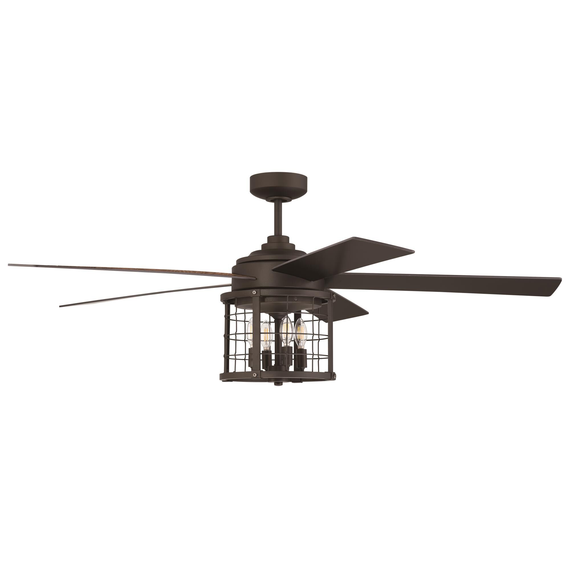 Nicolas 56 Inch Ceiling Fan with Light Kit by Craftmade