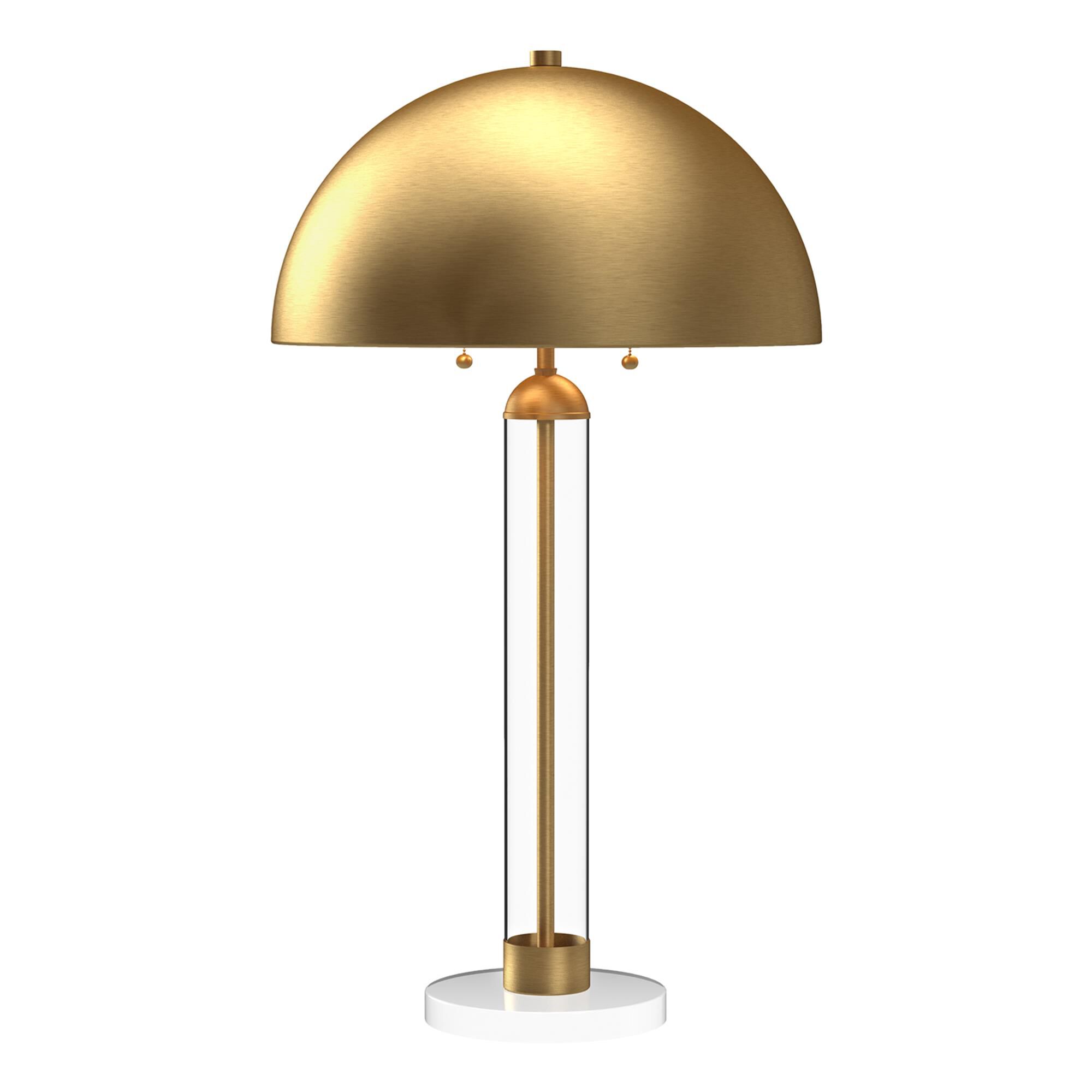 Shown in Brushed Gold finish