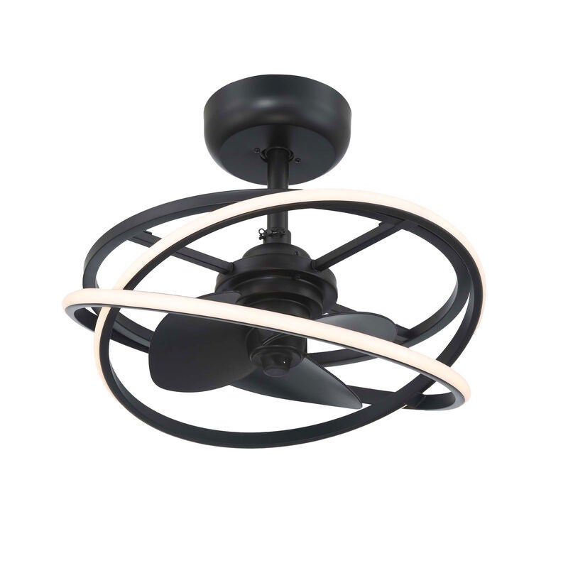 Cirro 20 Inch Chandelier Ceiling Fan with Light Kit by Hunter Fan