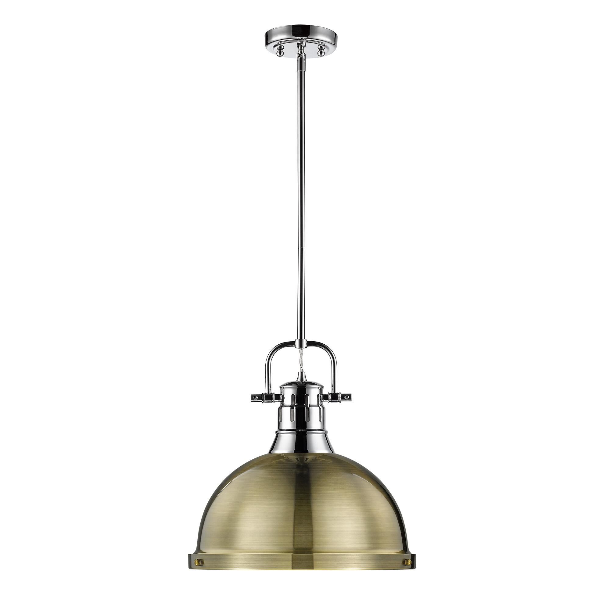 Duncan 14 Inch Large Pendant by Golden Lighting