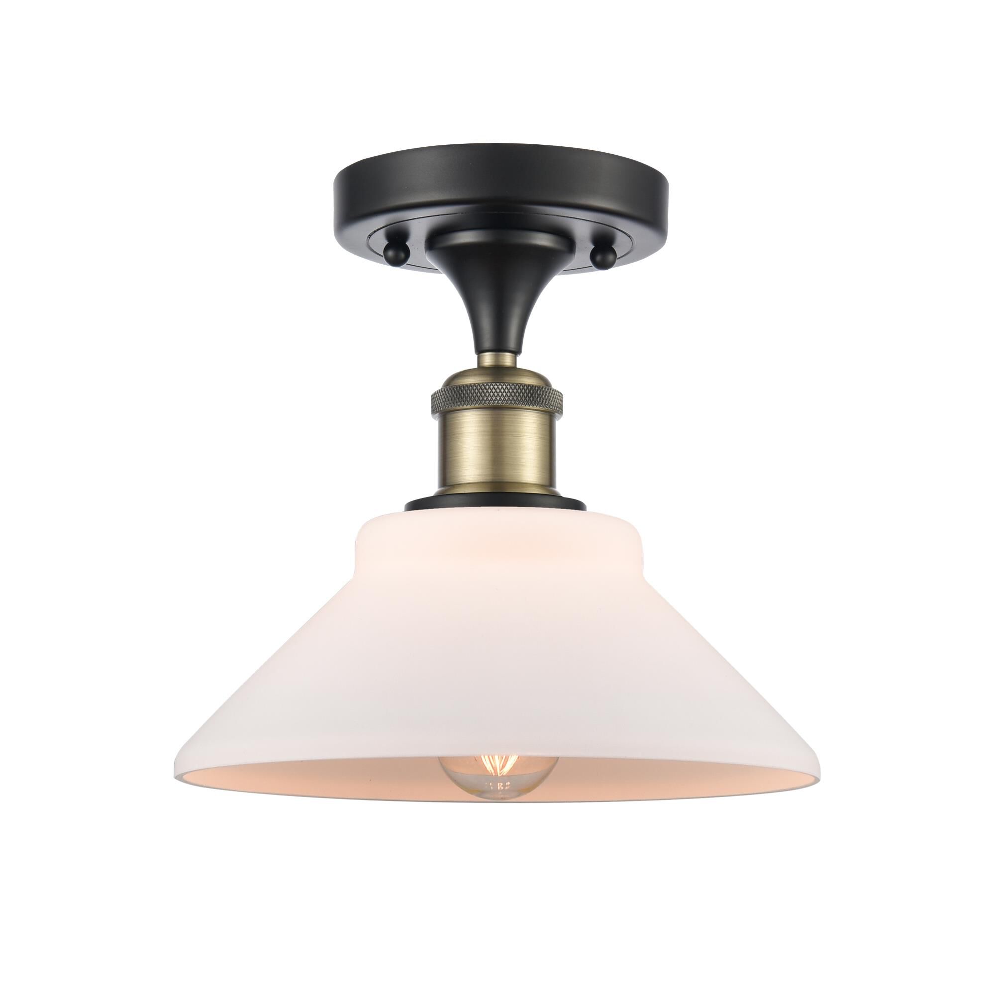 Bruno Marashlian Orwell 9 Inch 1 Light LED Flush Mount by Innovations Lighting