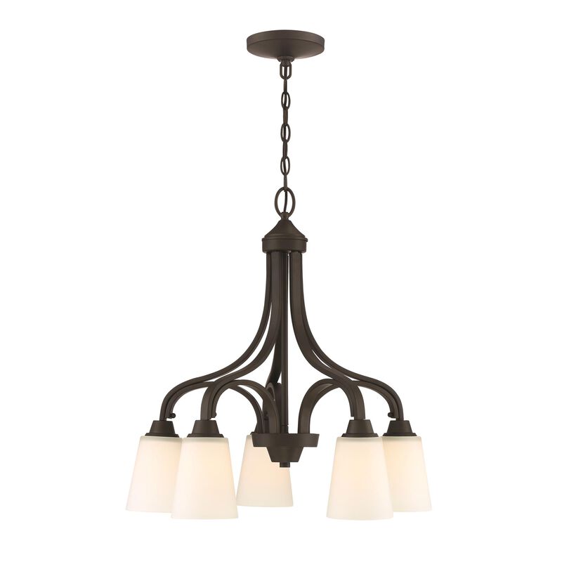 Grace 24 Inch 5 Light Chandelier by Craftmade