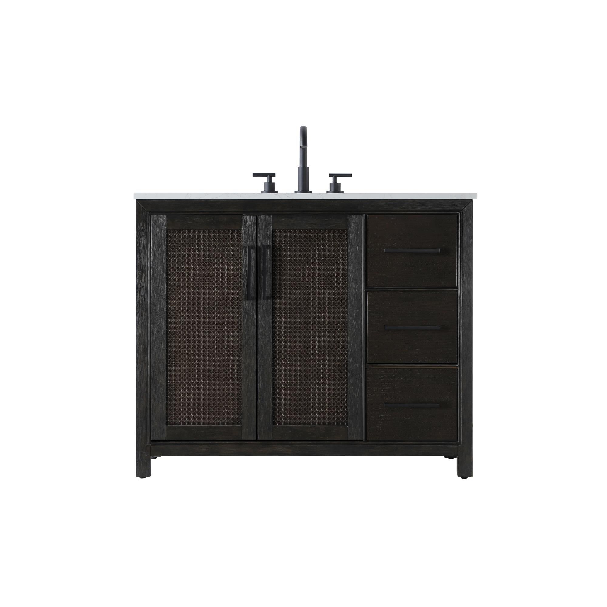 Alina 42 Inch Bath Vanity by Elegant Dcor