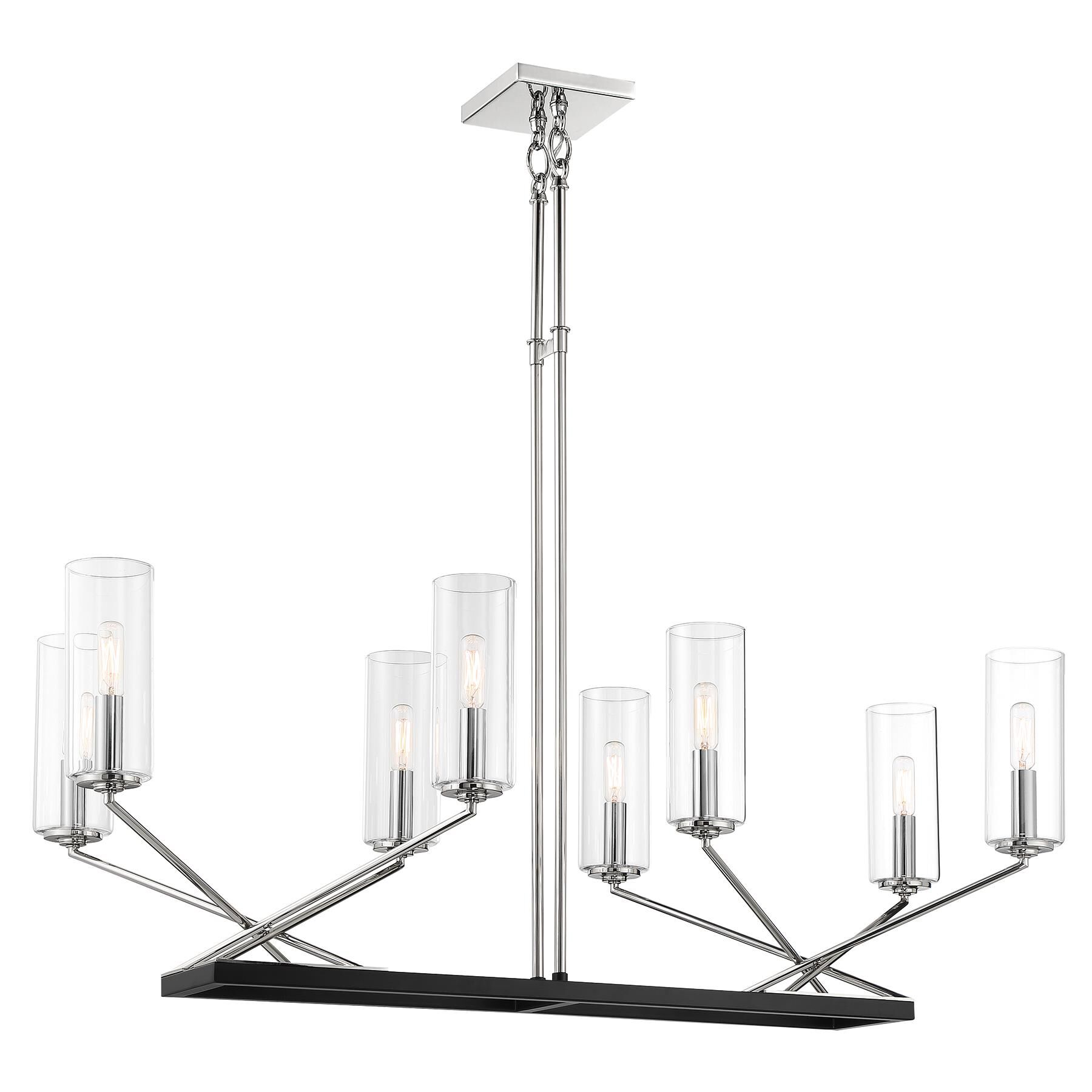 Highland Crossing 42 Inch 8 Light Linear Suspension Light by Minka Lavery