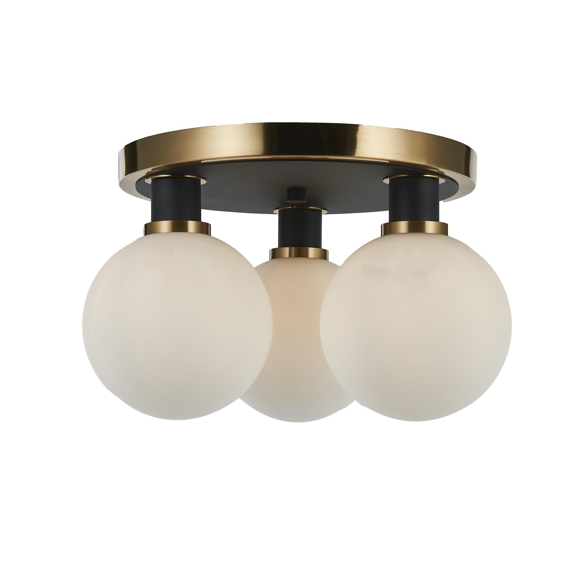 Gem 15 Inch Semi Flush Mount,