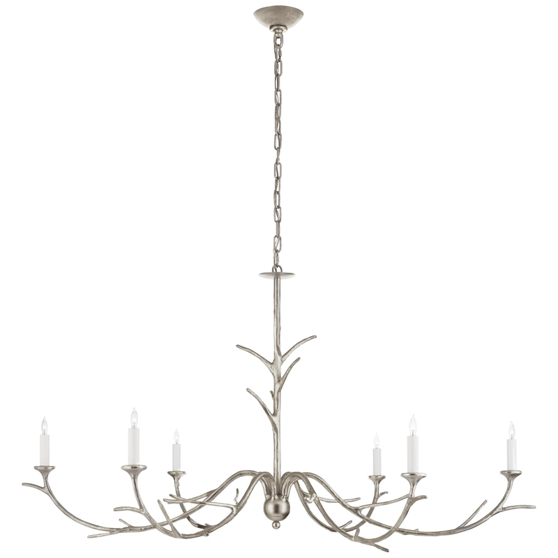 Julie Neill Iberia 57 Inch 6 Light Chandelier by Visual Comfort Signature Collection