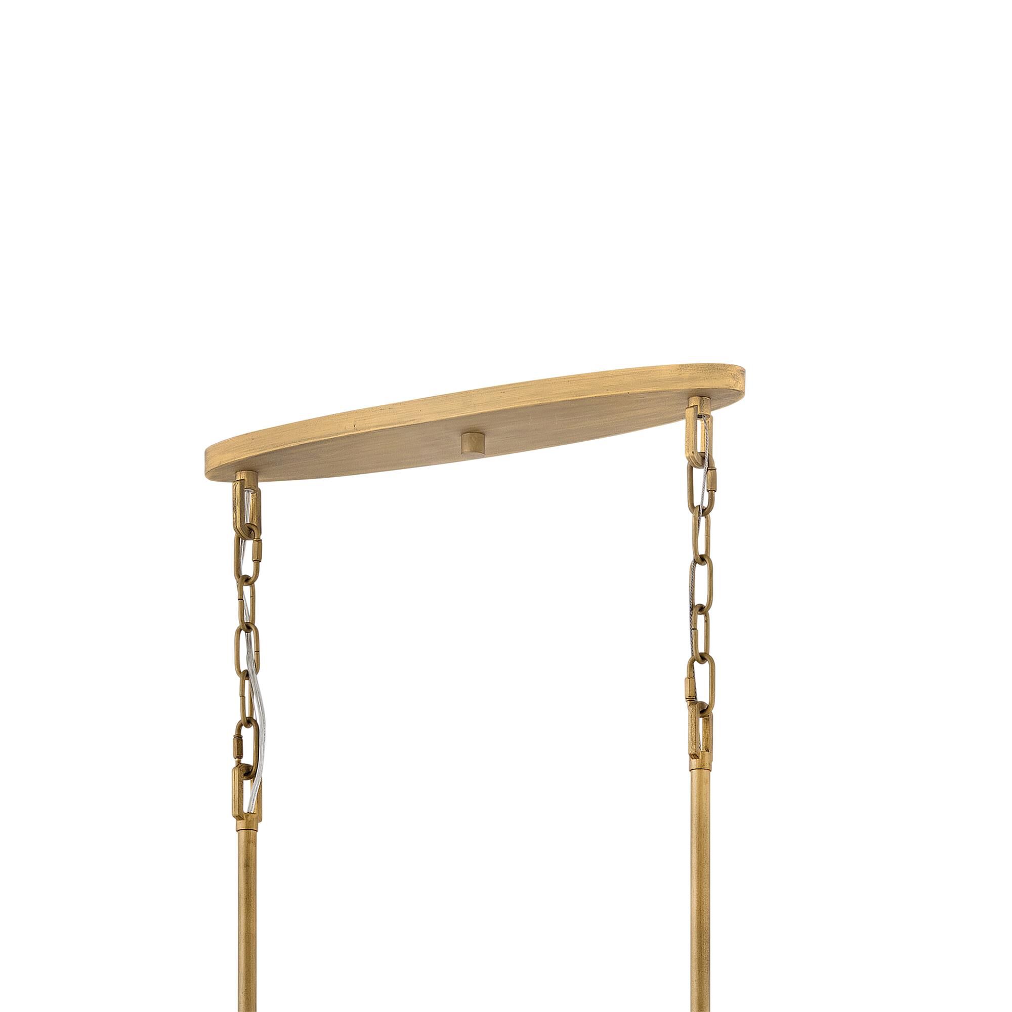 Rubina Medium Linear Chandelier,