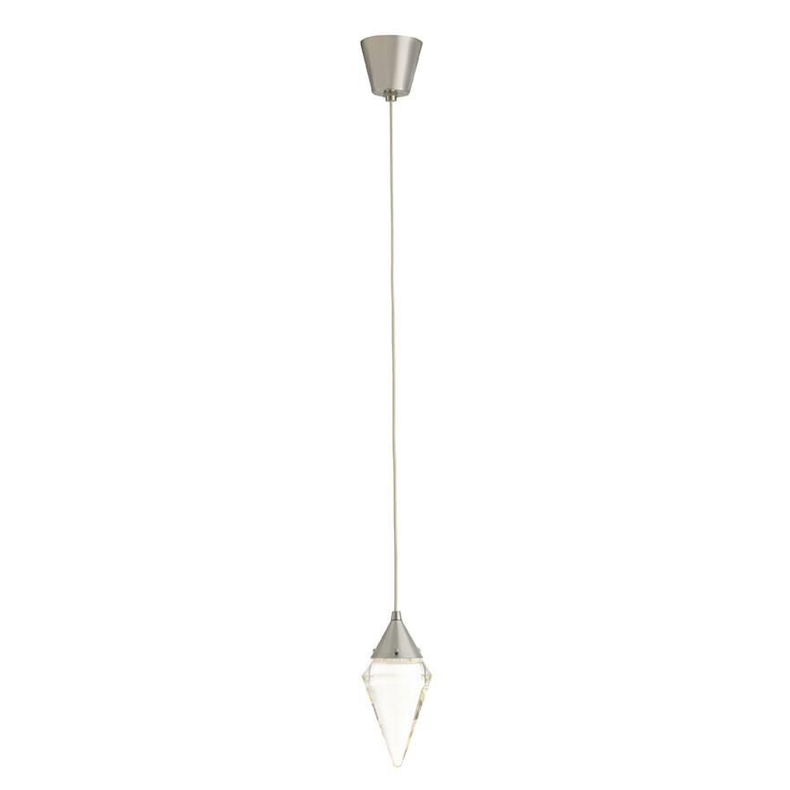 Shown in Vintage Silver finish and Clear glass