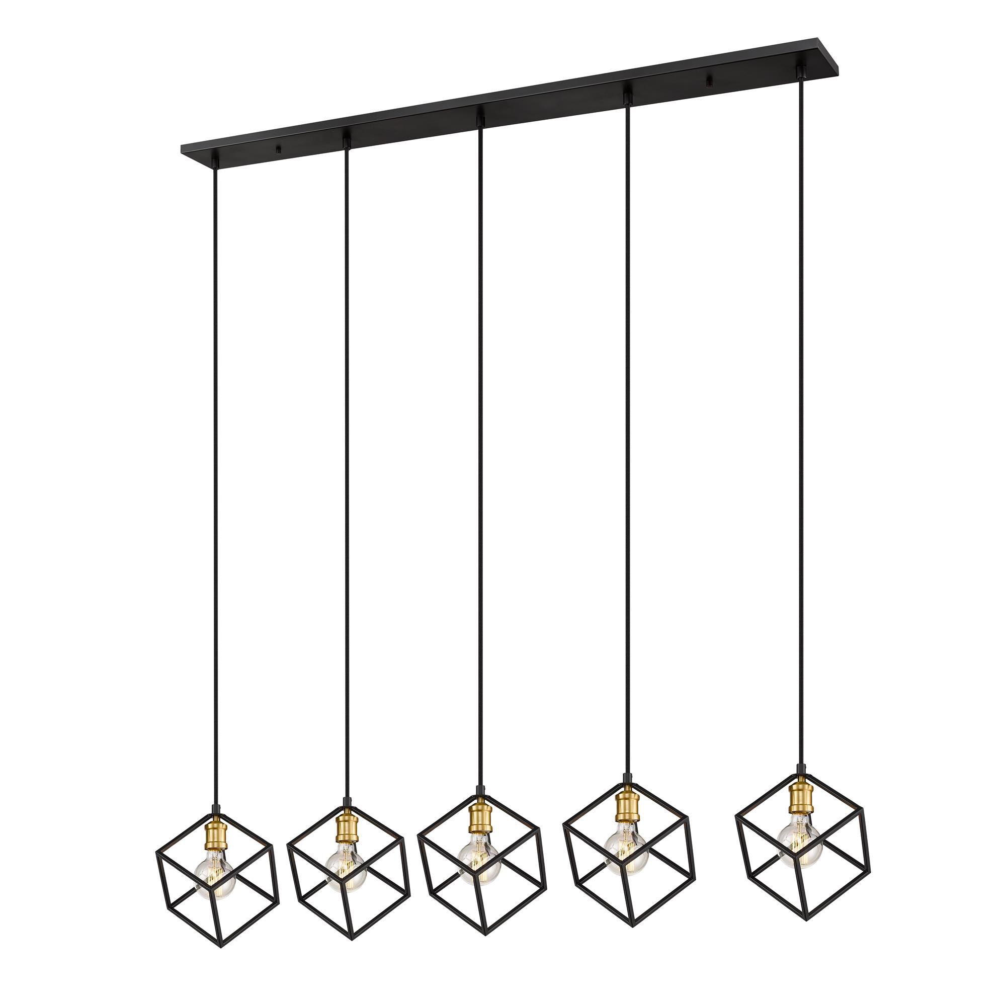 Vertical 54 Inch 5 Light Linear Suspension Light by Z-Lite