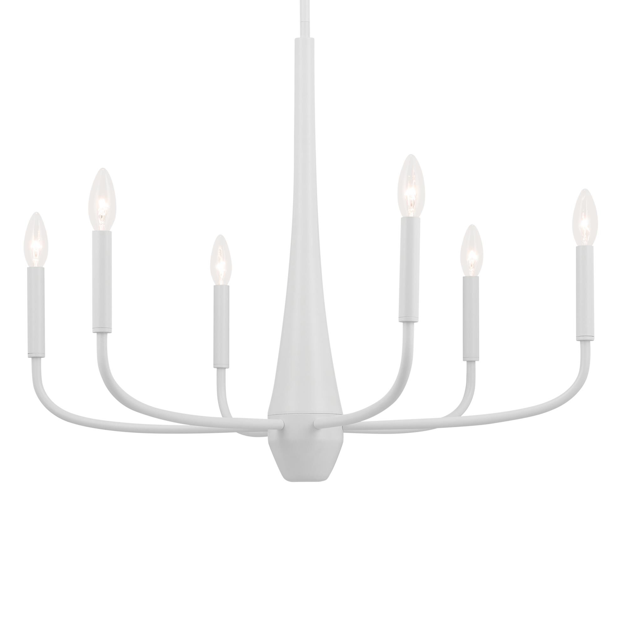 Shown in White finish