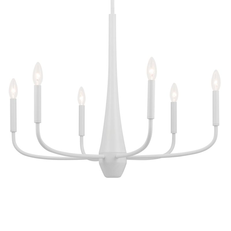 Deela 28 Inch 6 Light Chandelier by Kichler Lighting