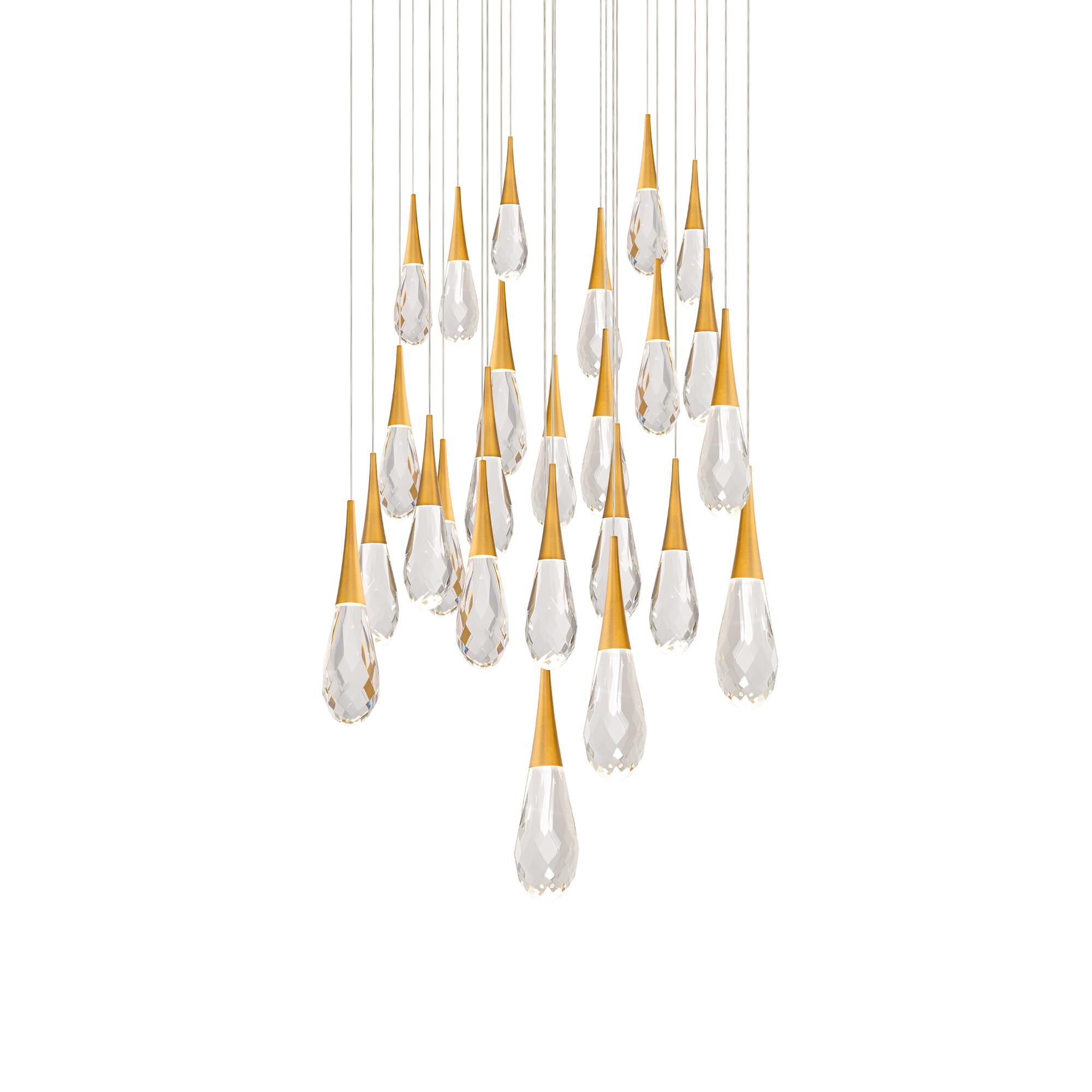 Hibiscus Multi Light Pendant by Schonbek Beyond