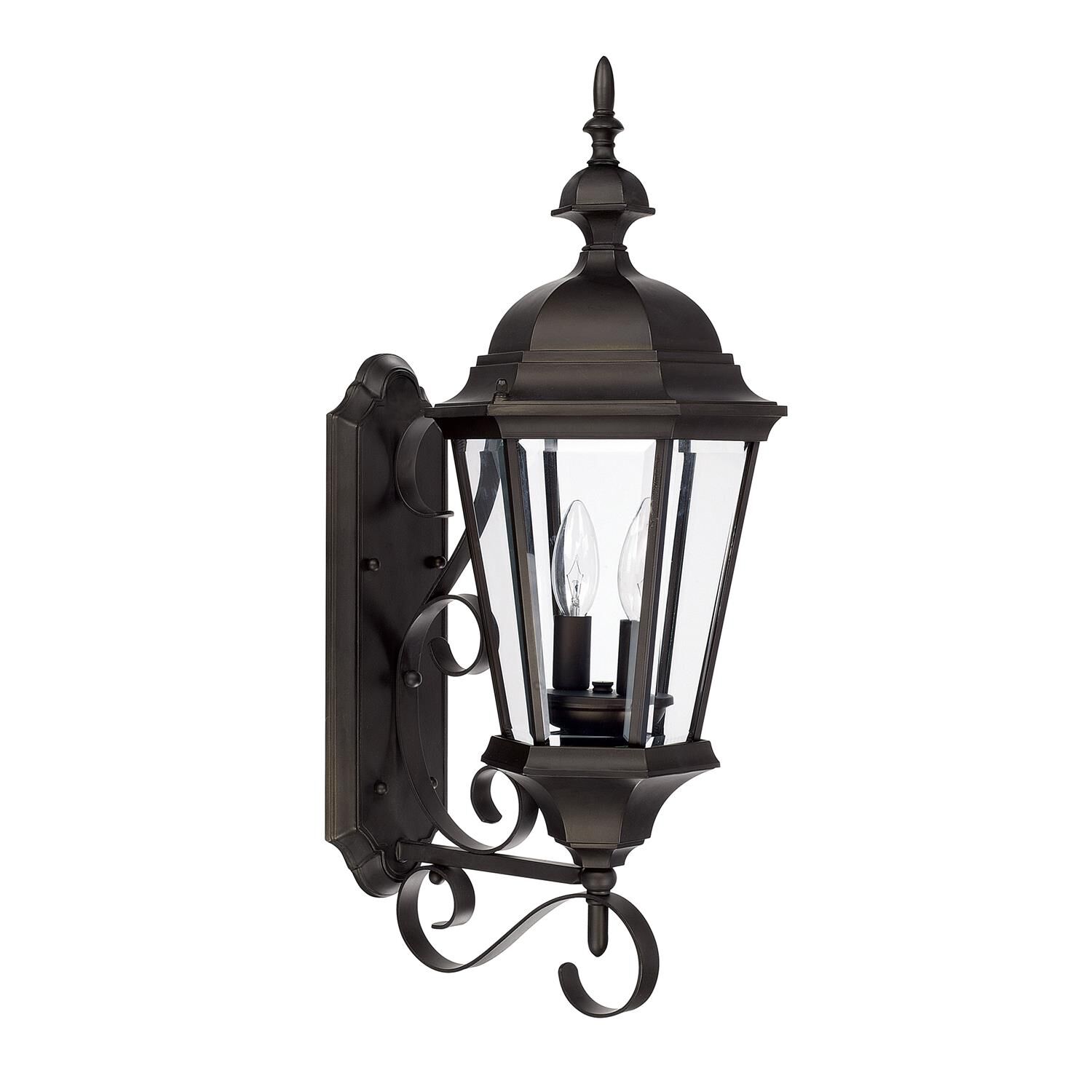 Carriage House 27 Inch Tall 2 Light Outdoor Wall Light by Capital Lighting Fixture Company - Clearance