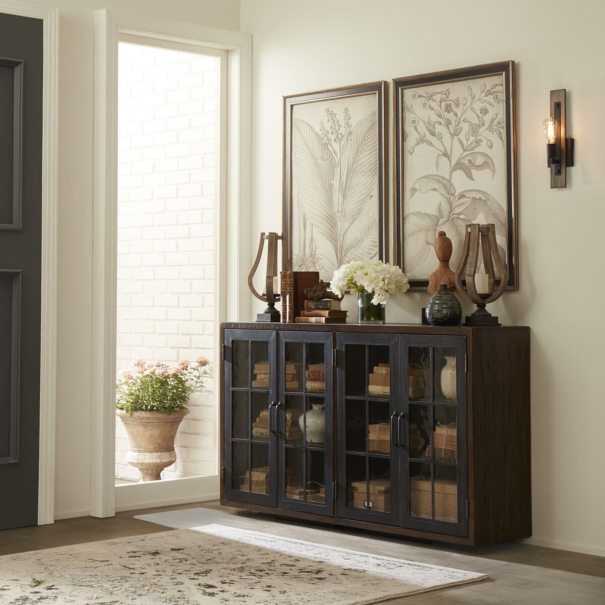 Shown in Black finish